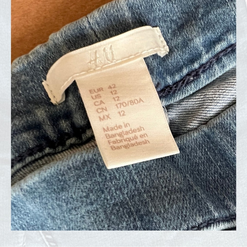 H&M Women's Blue Jeggings - Picture 2 of 3